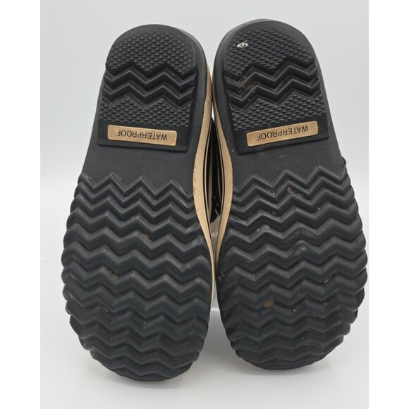 Sorel Womens Size 7.5 Black Caribou Sherpa Waterproof Winter Boots EUC - Picture 8 of 9